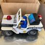 Jeep Radar Police  Tin Toy battery Operated by TN Image 4