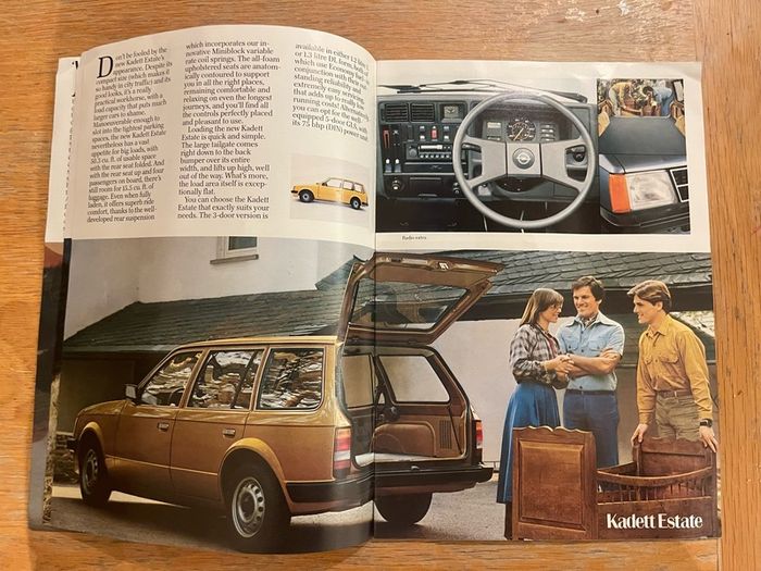 Original Irish OPEL Sales Catalogue