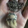 1 Prehistoric Bear Claw Talisman on a Sterling Silver Belcher Chain Image 2