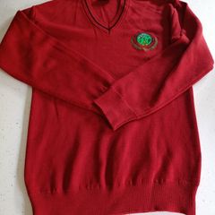 Lutrellstown community college LCC red uniform jumper