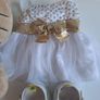 Rare Retired Build-a-Bear Hawaiian Tan Hello Kitty + Outfit Image 4