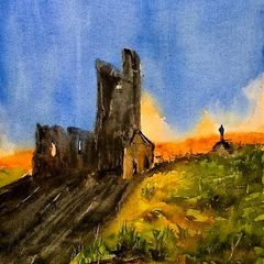 skyrne watercolour