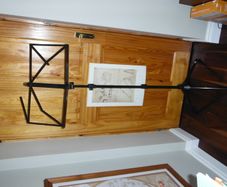 Metal sheet music stand