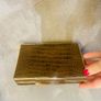 brown/gold clutch Image 2
