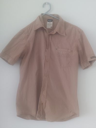 Vintage Dolce & Gabbana Short Sleeved Shirt Brown