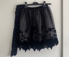 Girls Halloween Skirt & Tights | Age 8-10