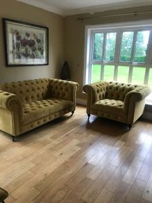 Chesterfield Sofa & Chair