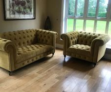 Chesterfield Sofa & Chair