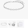 Lotus Silver woman's silver bracelet Image 7