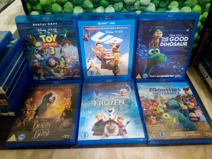 Family Movie Blu-ray Collection Kids Movies Disney Pixar