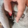 River Island Grey Knitted Cowl Neck Jumper Dress Size Uk12/14 Eu40/42 Postage Included Image 6