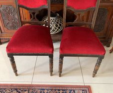 Victorian Style Mahogany Chairs