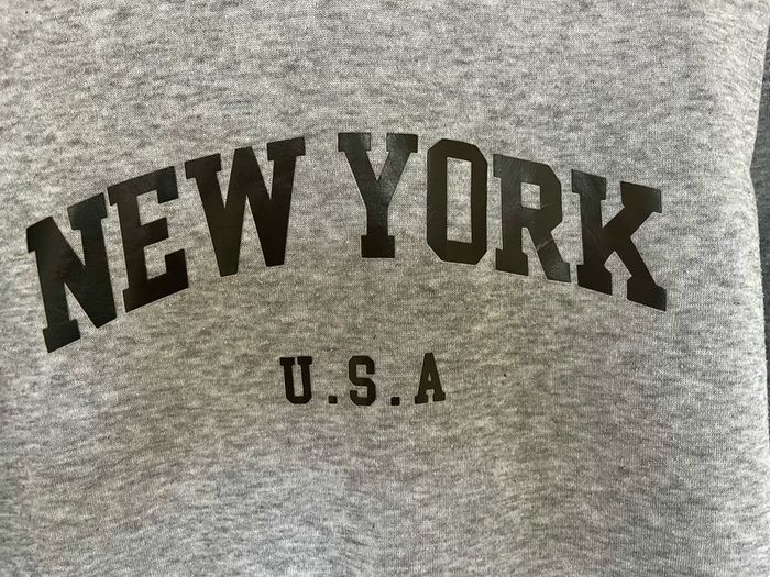 Grey New York Hoodie Age 14