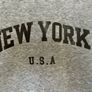 Grey New York Hoodie Age 14 Image 5