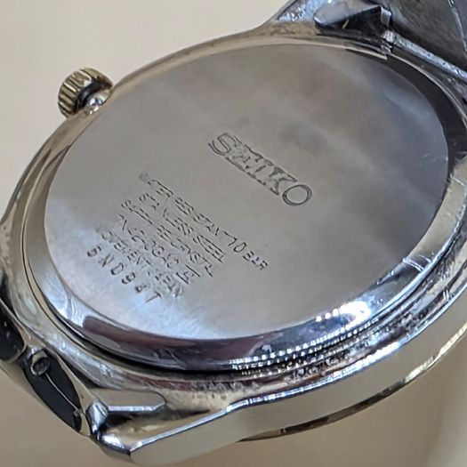 Seiko SGEH42P1 Sapphire Crystal Two-Tone Quartz