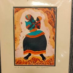 Nzalamba (Not to Worry) Art Print