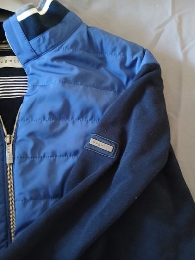 Bugatti Men's Hybrid Quilted Cardigan Jacket