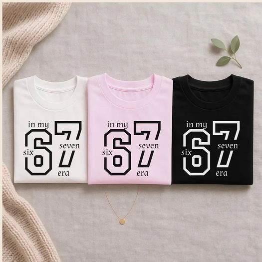 In My 67 Era Hoodie for Kids, Cute Trendy Youth Hoodie, Six Seven T-Shirt, Viral Kids Meme Tee, Tween Trendy Sweatshirt