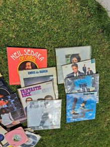 vinyl records