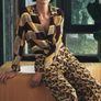 Fab Zara Geometric Print Co-ord Set Shirt & Trousers Size XL UK 14 Image 3