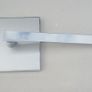 NEW Shower Head Square 20cm Chrome Image 2