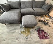 Corner Sofa Right hand and foot stool