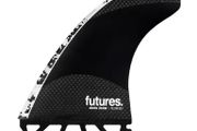 Futures Large John John Florence Techflex Digi White Pro Thruster Surfboard Fin