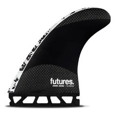 Futures Large John John Florence Techflex Digi White Pro Thruster Surfboard Fin