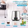 4L Water Distiller 1L/H Distilled Water Maker Timing & Temp Display Silver Image 3