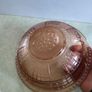 Lovely Vintage Pink Glass Bowl. Image 4