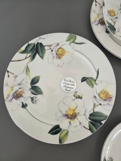 TeaCups Saucers Plates Jane Asher Influence Camellia
