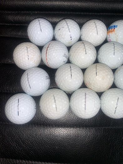 20 Tiltiest Pro v1x & 1 golf balls