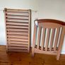 Solid Wood Baby Cot | Adjustable Base Image 3
