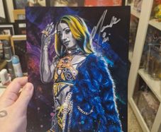 Mercedes Mone Autograph - Sasha Banks WWE AEW
