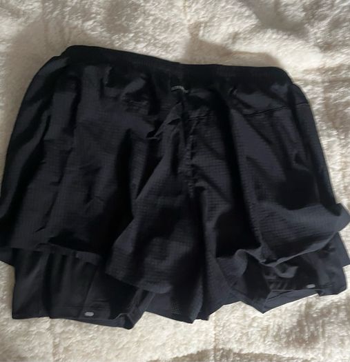 Adidas running shorts 2 in 1 size xxl xl