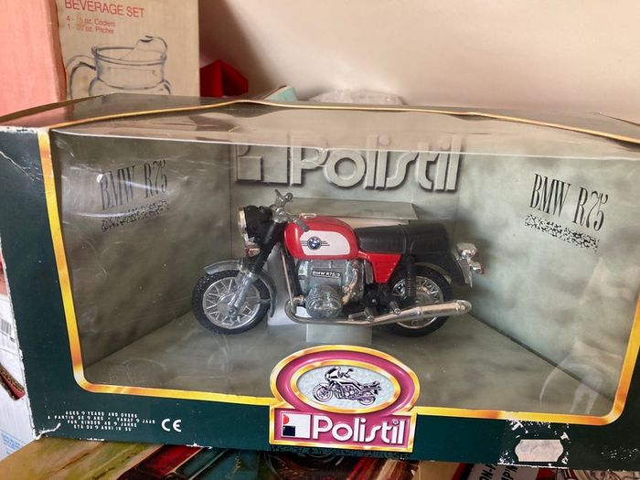 BMW R75 Scale 1/15 NIB Polistil