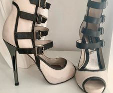 leather River Island Ri Studio heels uk 5