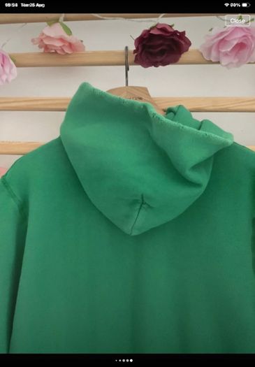 hoodie American eagle retro green shamrock special edition hoodie x small