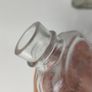 339 - Set of 2 Vintage Clear Glass Collectible Decorative Medicine Bottles Image 3