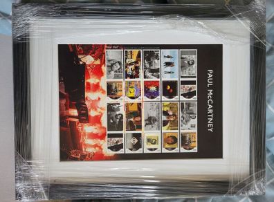 Paul McCartney limited edition framed Royal Mail Stamp collection