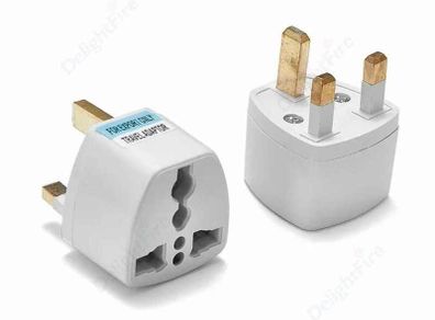 3 pcs uk to eu adaptor