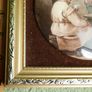 Vintage Framed Genuine Staffordshire Ceramic Image 9