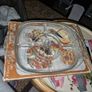 VINTAGE MELBA  Clear Glass Fruit Platter Image 2