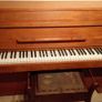 Berry London upright piano with matching stool Image 2
