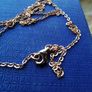 Sliver with  black agate necklace Image 4