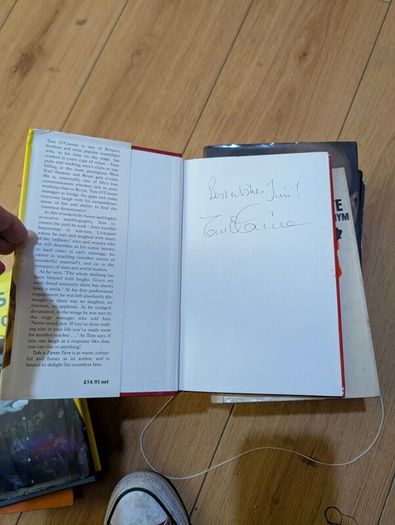 Books signed by Author