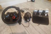 Logitech G29 Racing Wheel + Shifter Set