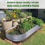 Guard Galvanized Raised Garden Bed Kit, Galvanized Planter Garden Boxes Outdoor, Oval Large Metal for Vegetables Image 4