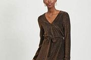 Gold Vila dress