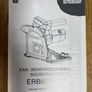 Plunge / Track Saw with 2x Rails nearly new. Erbauer erb690csw Image 4